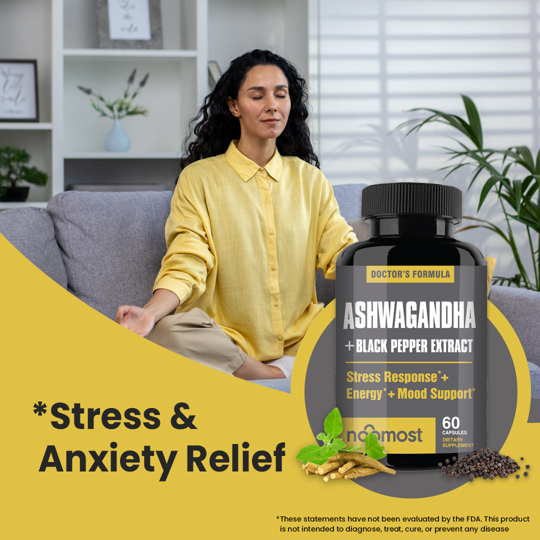 ASHWAGANDHA + BLACK PEPPER EXTRACT