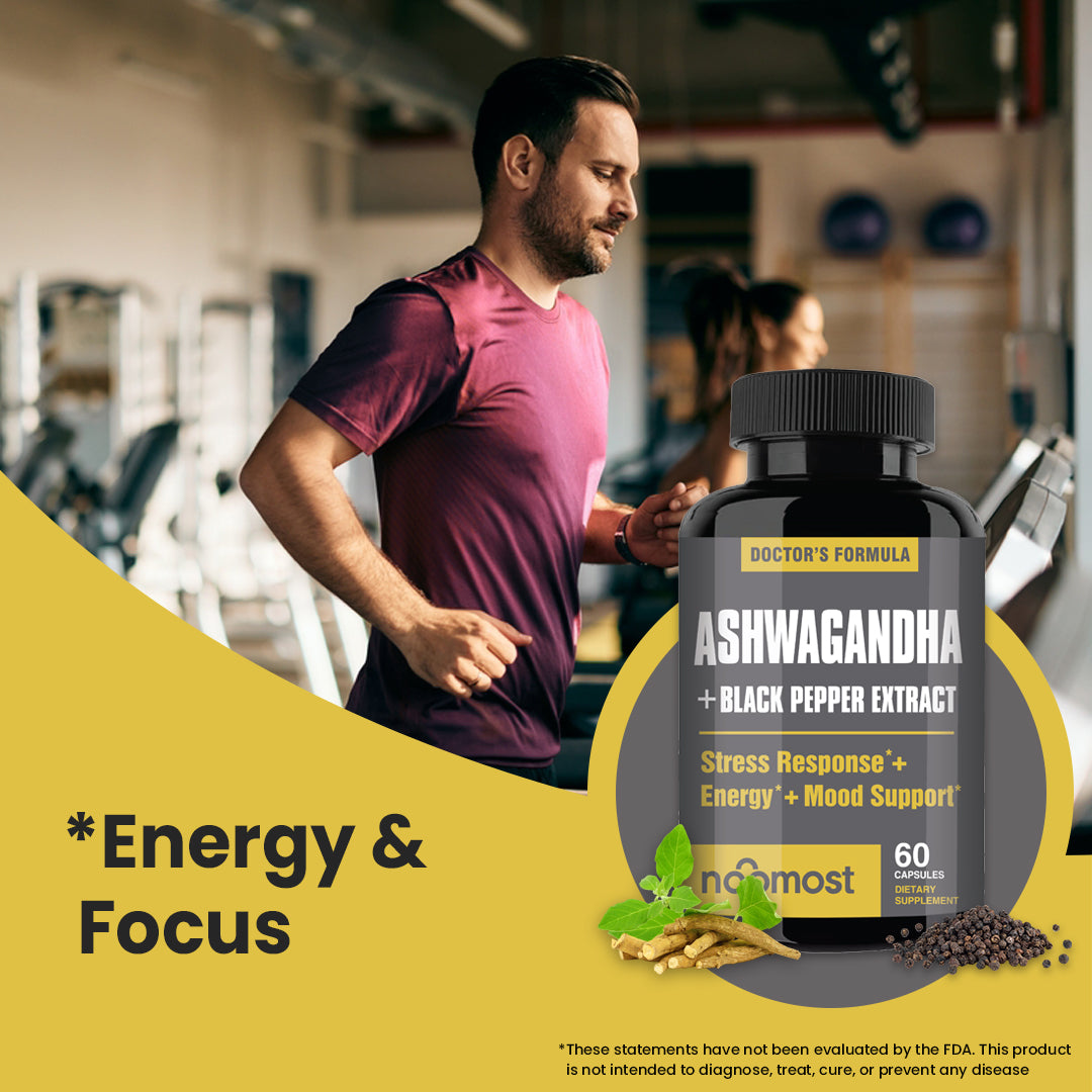 ASHWAGANDHA + BLACK PEPPER EXTRACT
