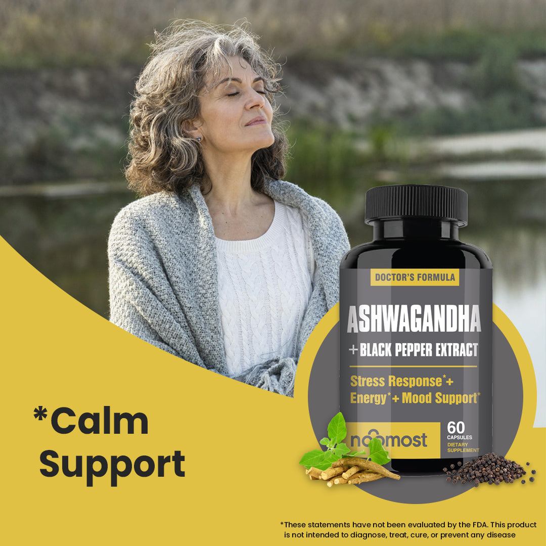 ASHWAGANDHA + BLACK PEPPER EXTRACT