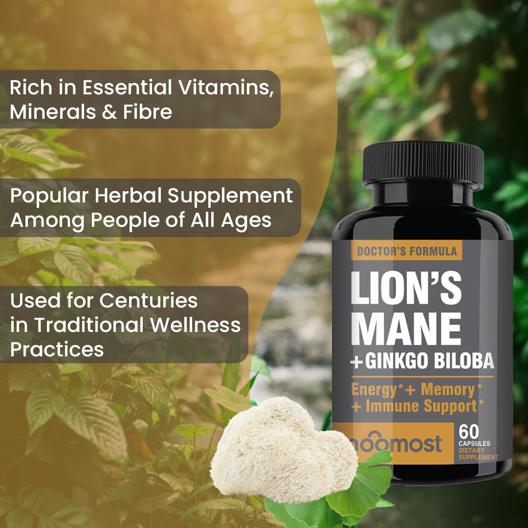 LION'S MANE + GINKGO BILOBA