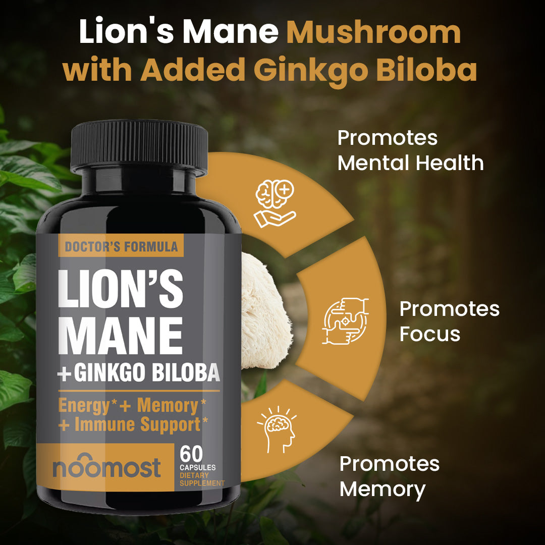 LION'S MANE + GINKGO BILOBA