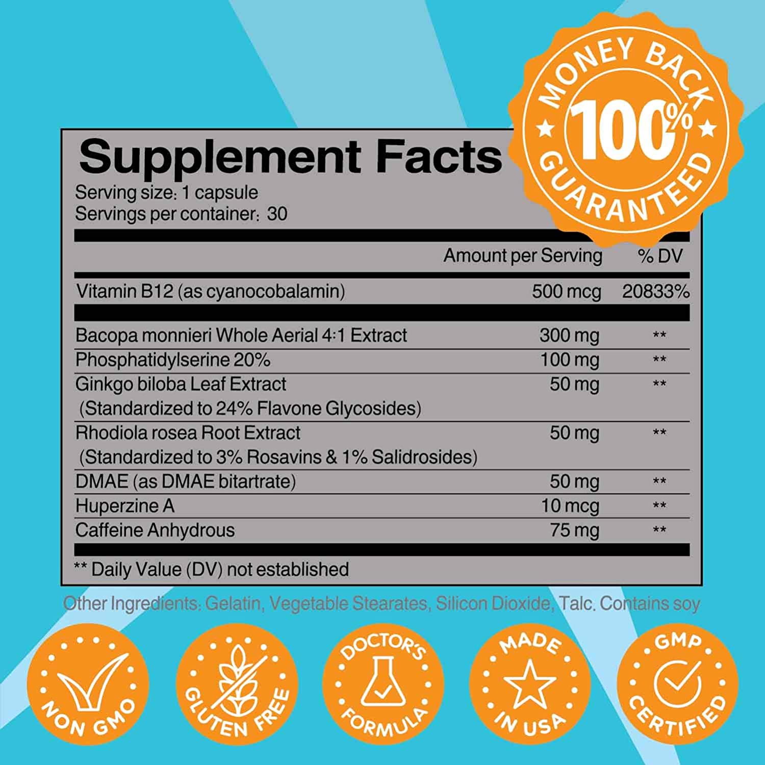 FOCUS + MEMORY + CLARITY MAXIMUM