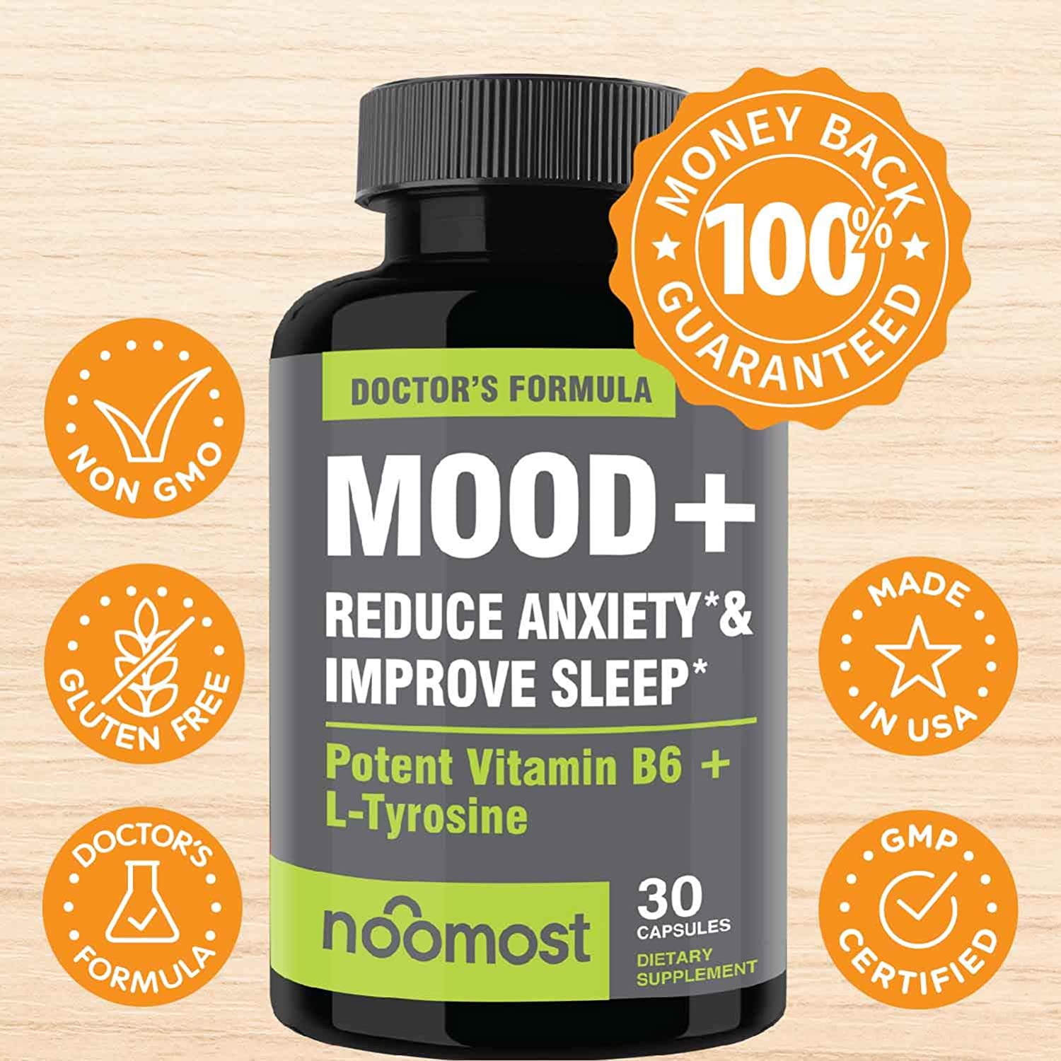 MOOD + REDUCE ANXIETY + IMPROVE SLEEP