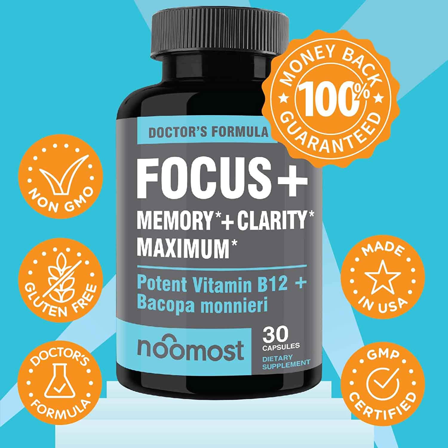 FOCUS + MEMORY + CLARITY MAXIMUM