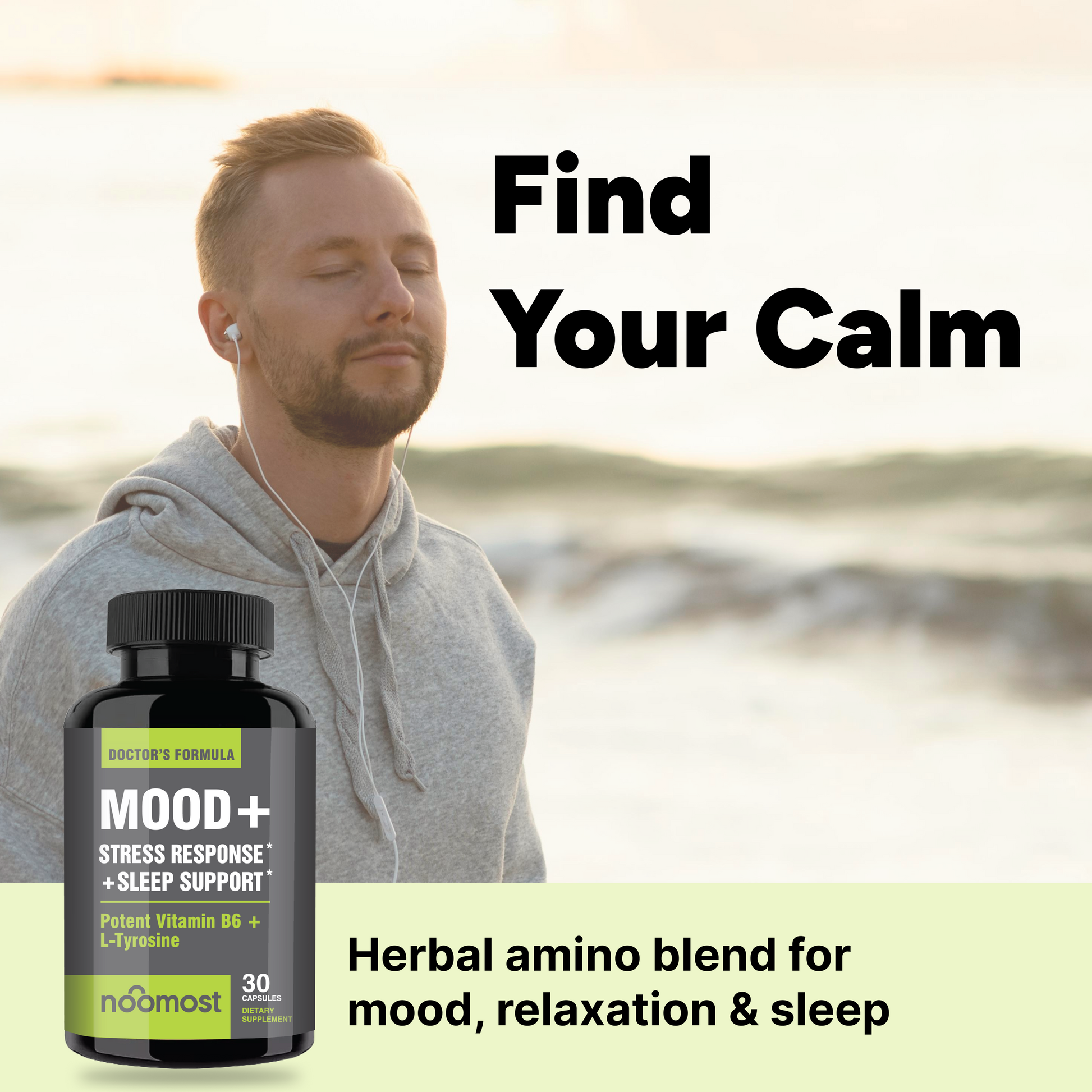MOOD + REDUCE ANXIETY + IMPROVE SLEEP