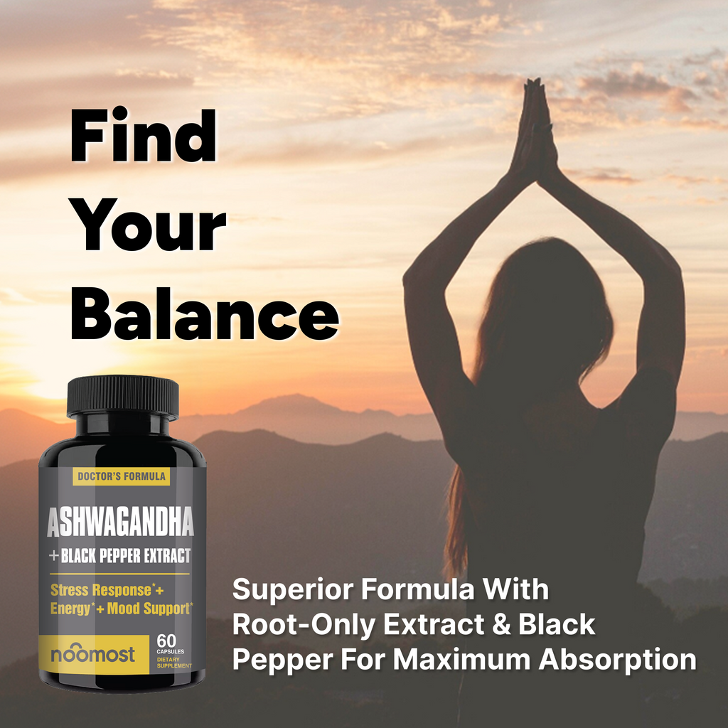 ASHWAGANDHA + BLACK PEPPER EXTRACT