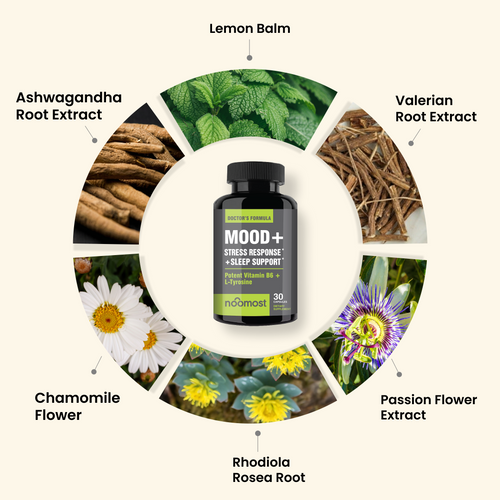 MOOD + REDUCE ANXIETY + IMPROVE SLEEP