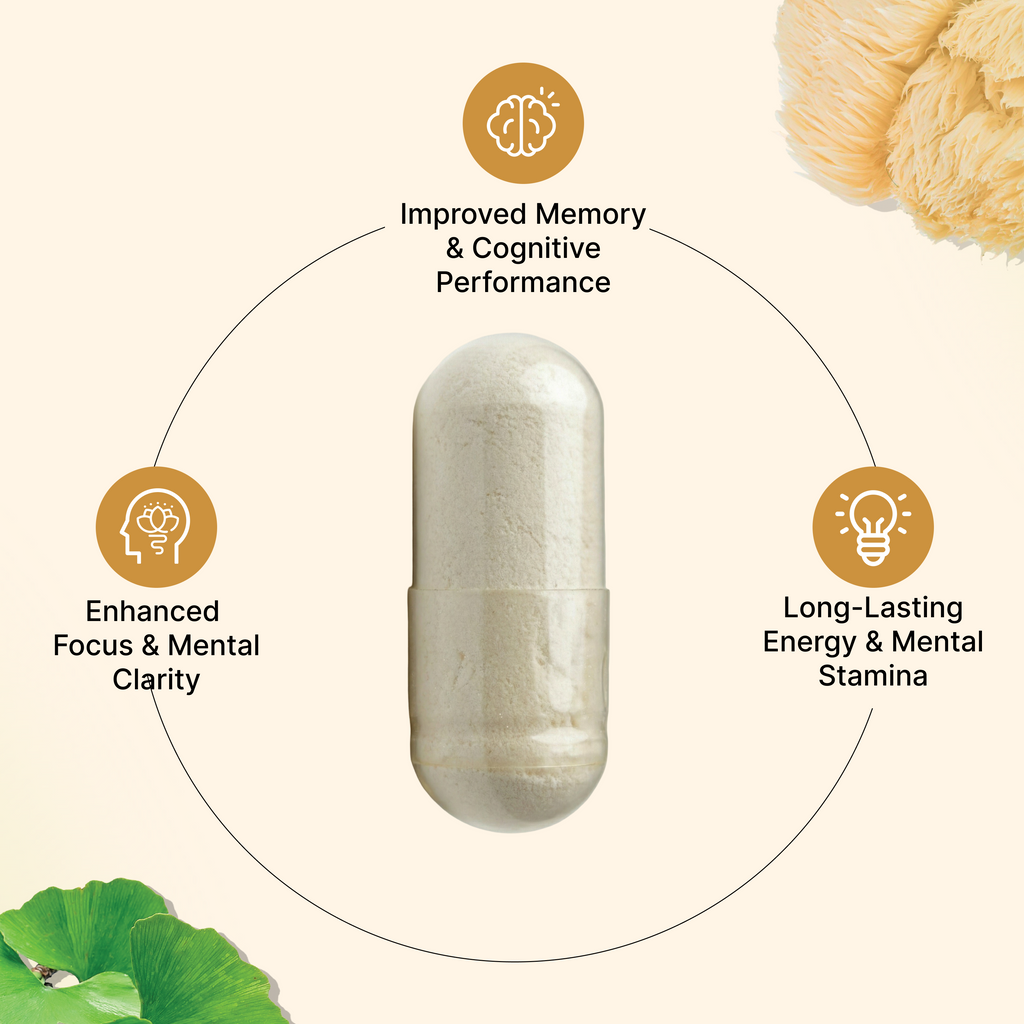 LION'S MANE + GINKGO BILOBA