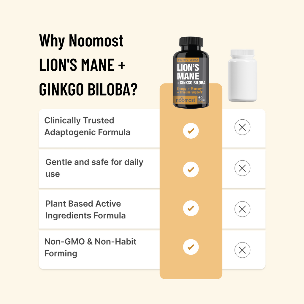 LION'S MANE + GINKGO BILOBA