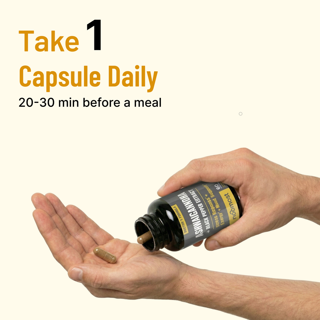 ASHWAGANDHA + BLACK PEPPER EXTRACT