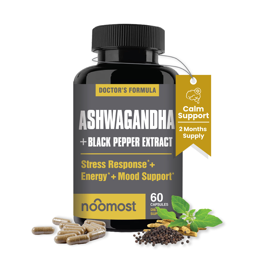 ASHWAGANDHA + BLACK PEPPER EXTRACT