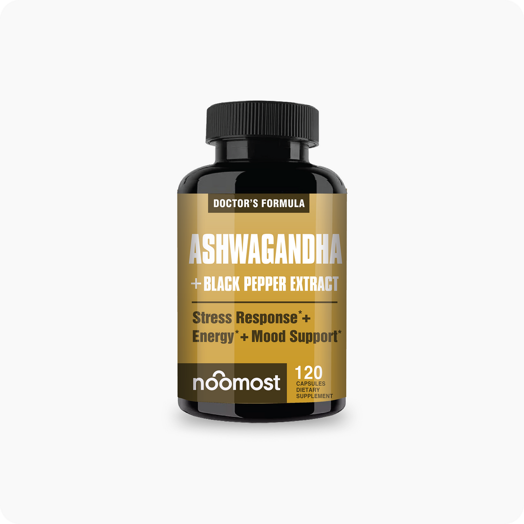 NooMost Ashwagandha 1200mg Supplement | 120 Capsules