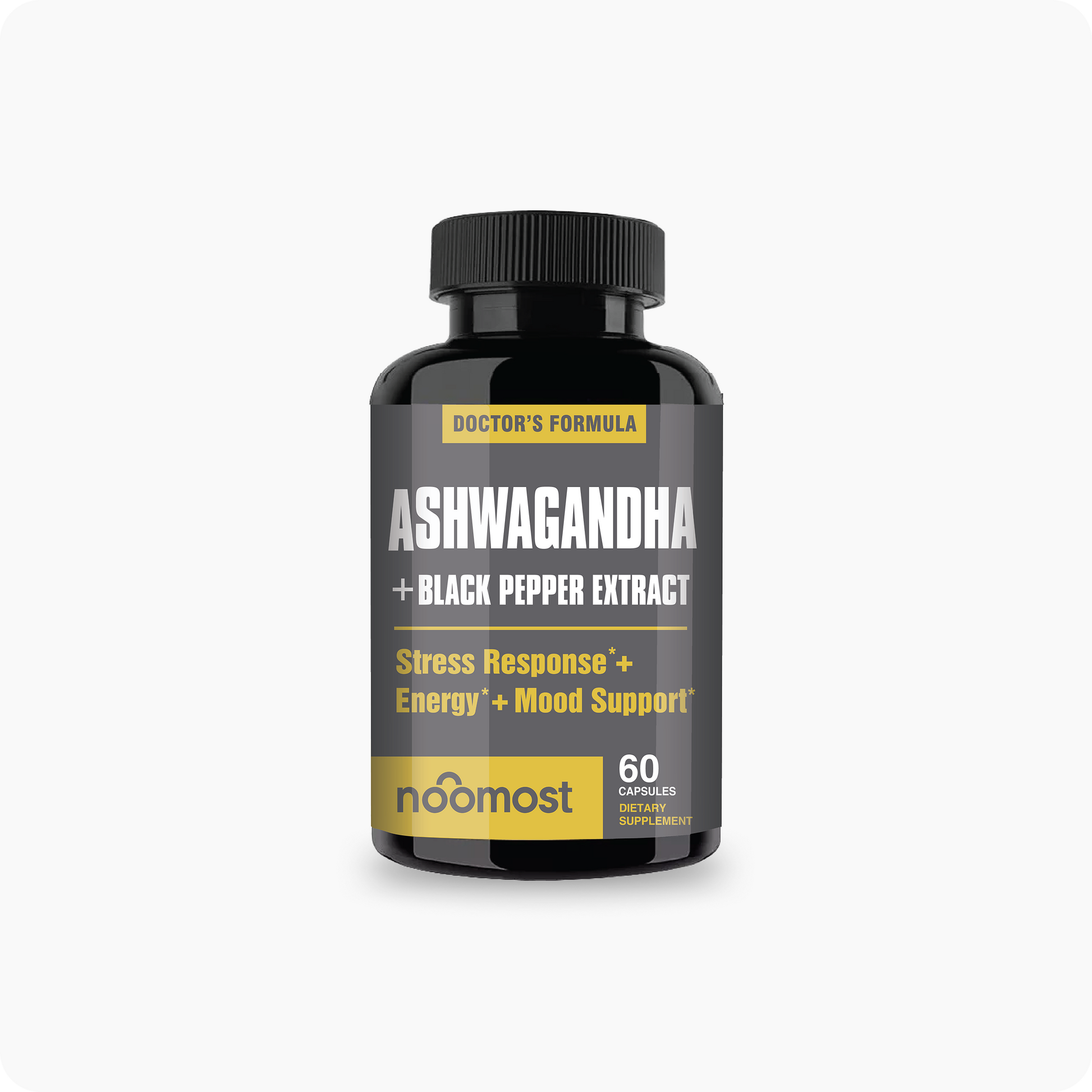 ASHWAGANDHA + BLACK PEPPER EXTRACT