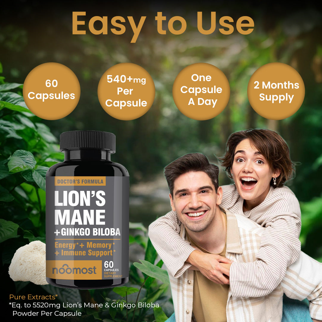 LION'S MANE + GINKGO BILOBA