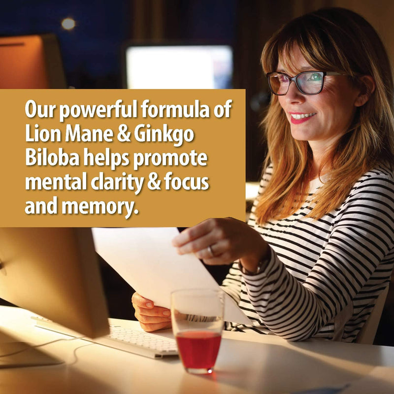 LION'S MANE + GINKGO BILOBA