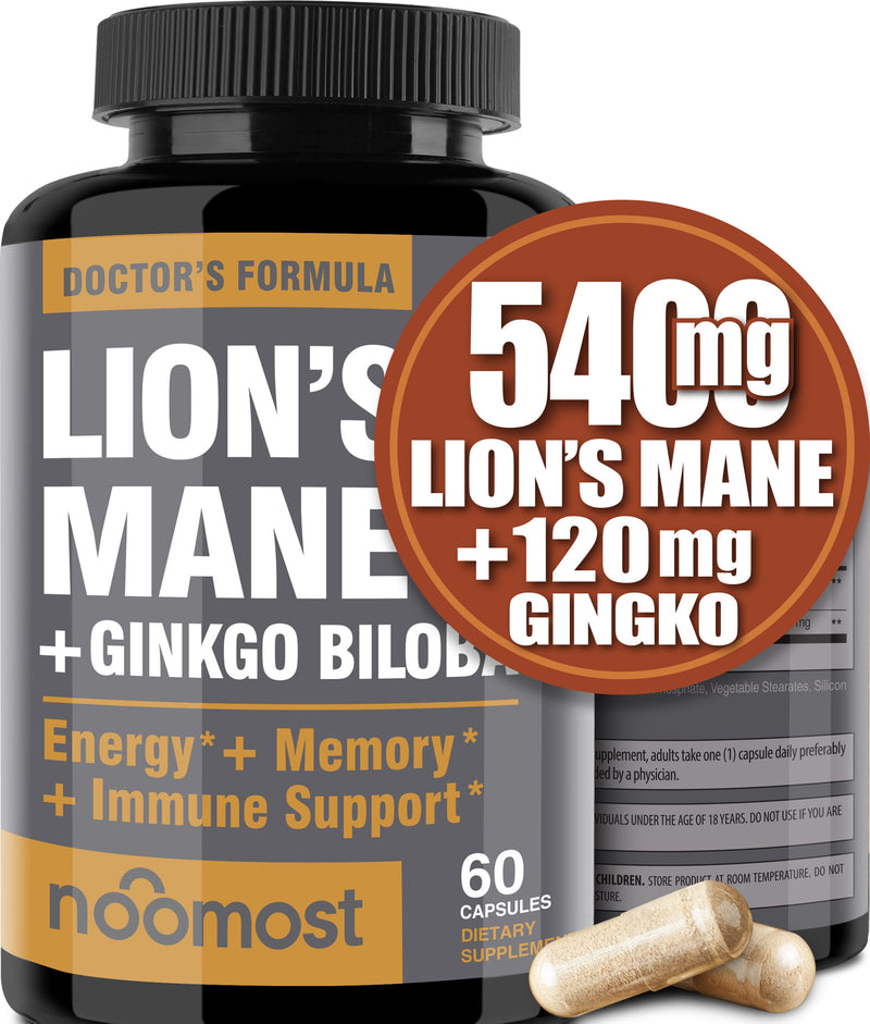 LION'S MANE + GINKGO BILOBA