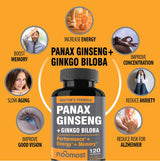 PANAX GINSENG + GINKGO BILOBA